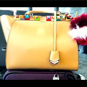 Fendi 3jours studded tote pre loved